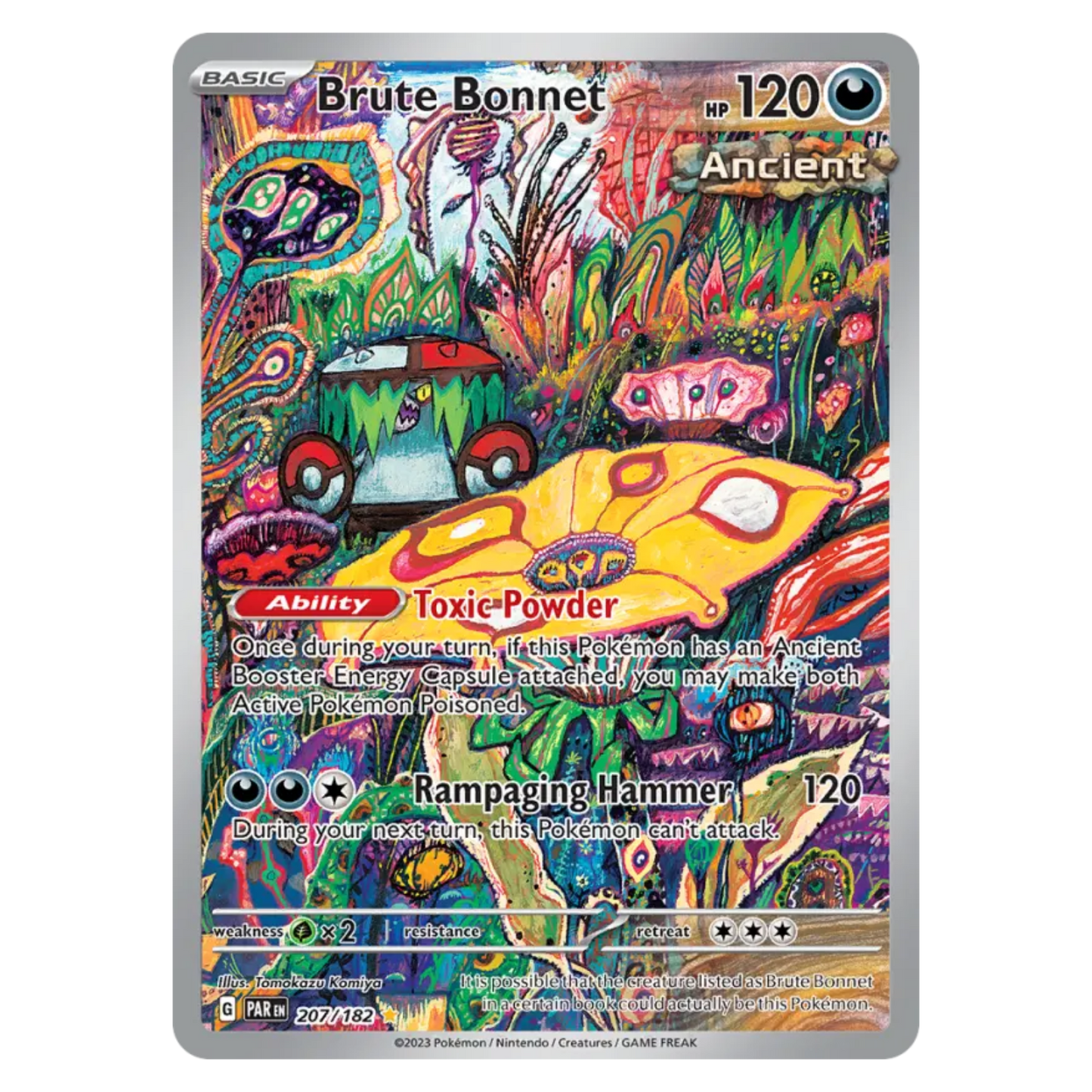 Brute Bonnet 207/182 Illustration rare — Paradox Rift