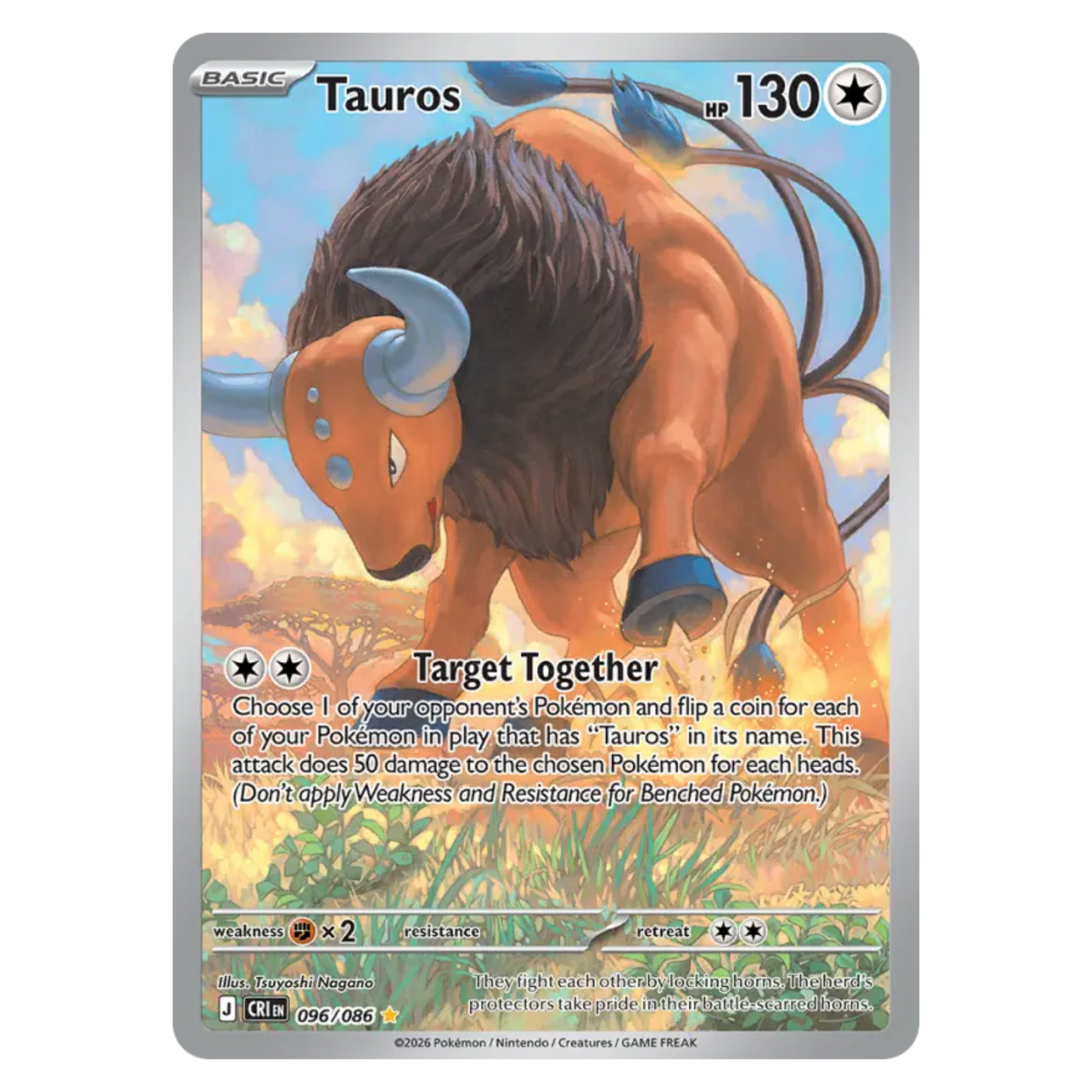 Tauros 096/86 Illustration rare — Chaos Rising