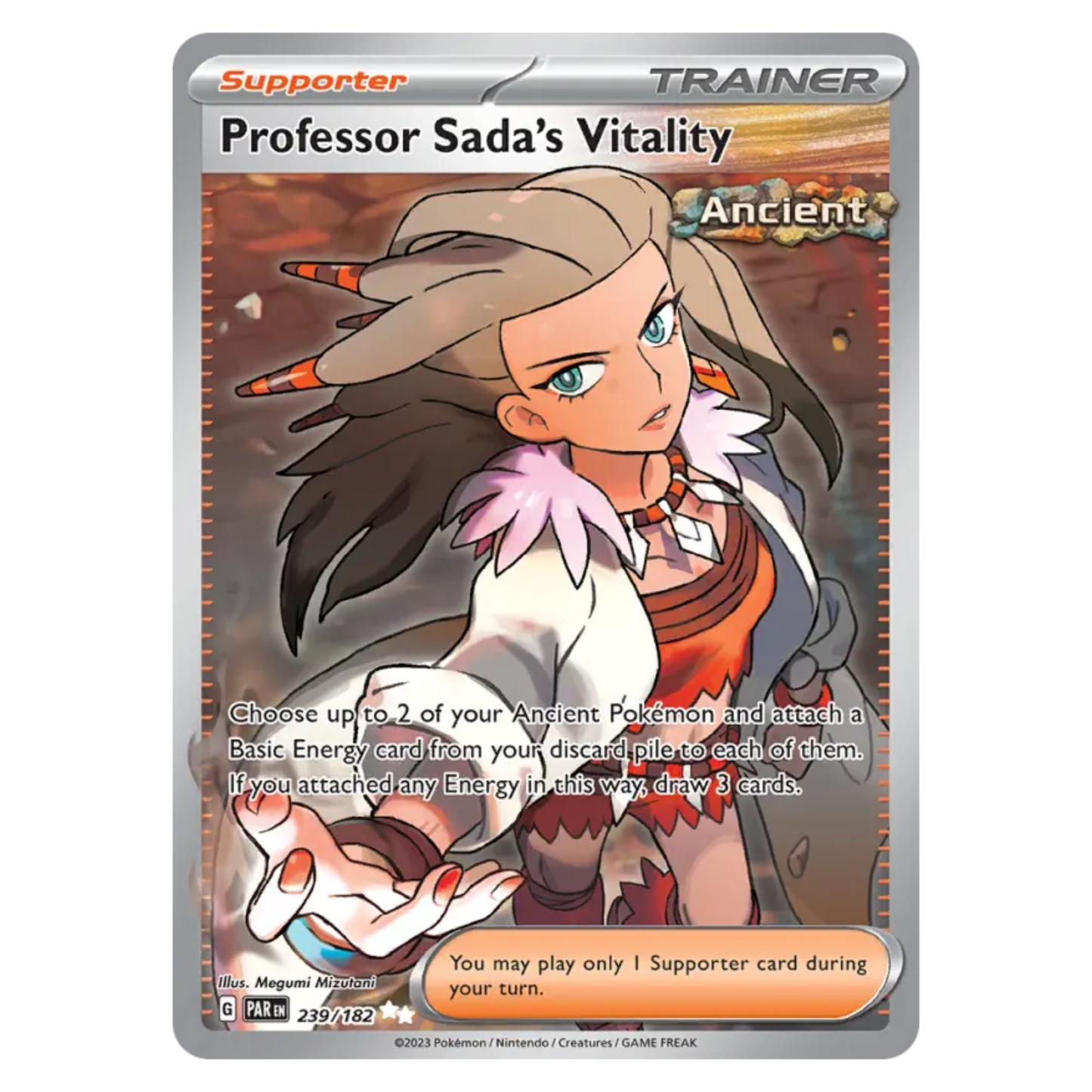 Professor Sada's Vitality 239/182 Ultra Rare — Paradox Rift