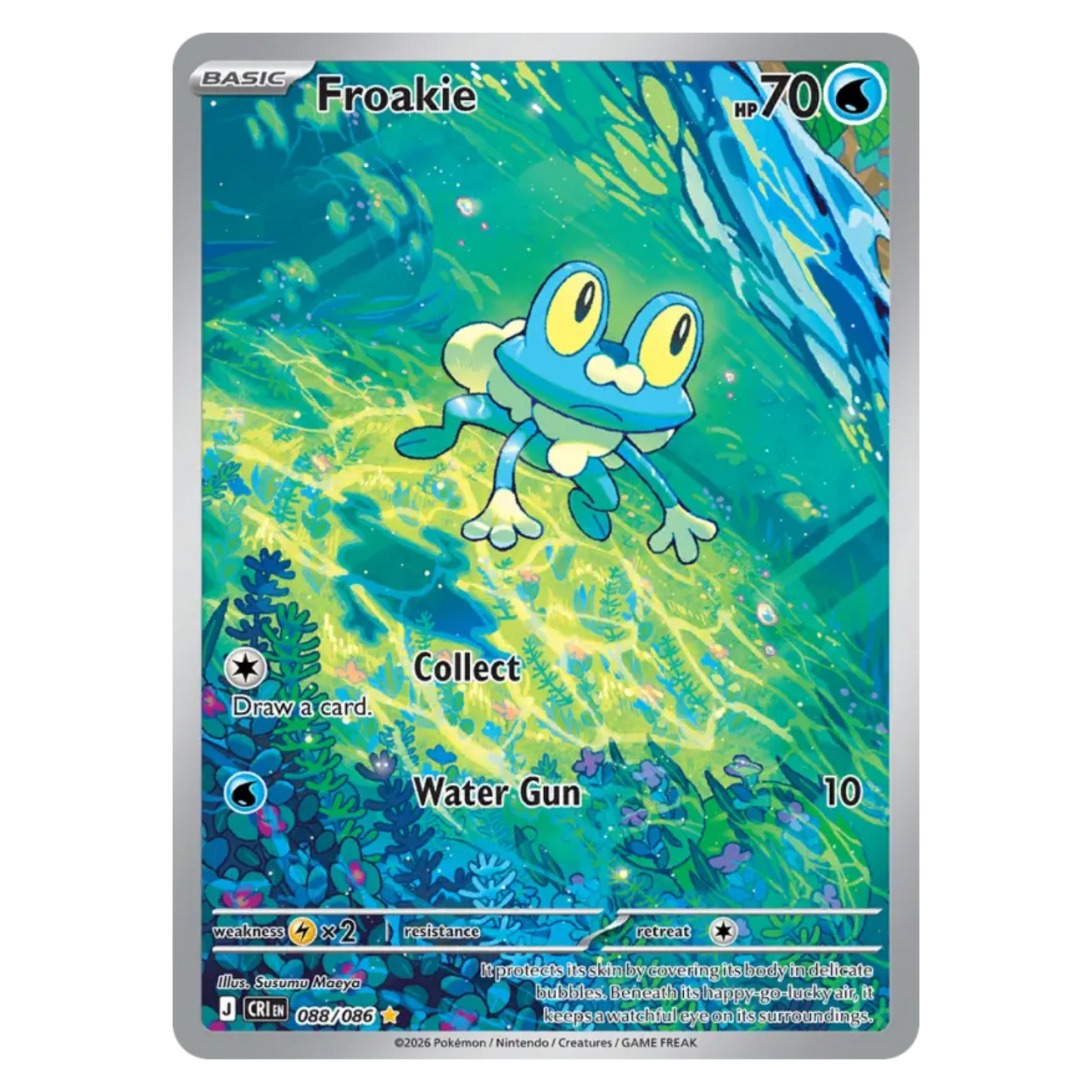 Froakie 088/86 Illustration rare — Chaos Rising