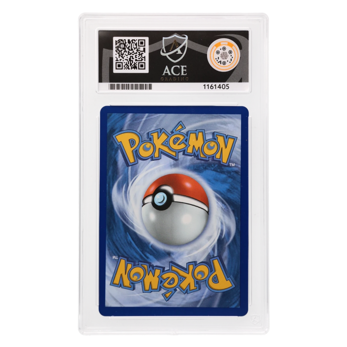 Graded card back
