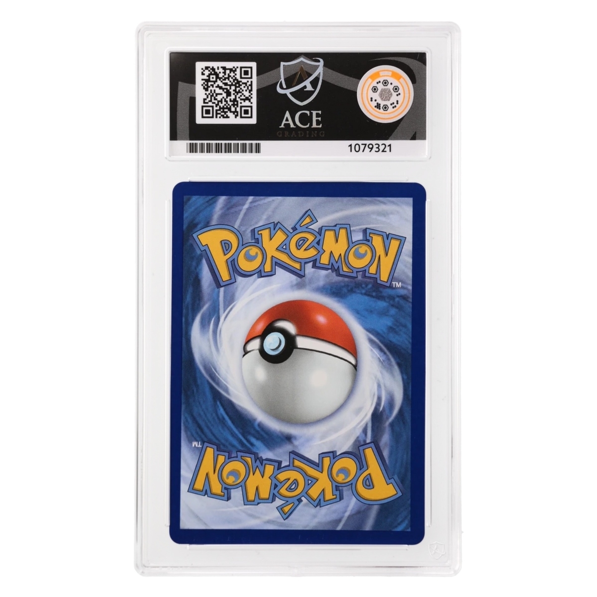 Graded card back