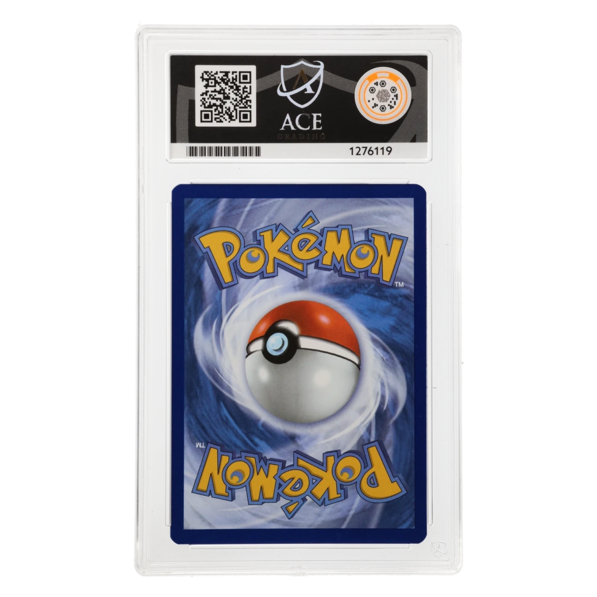 Graded card back