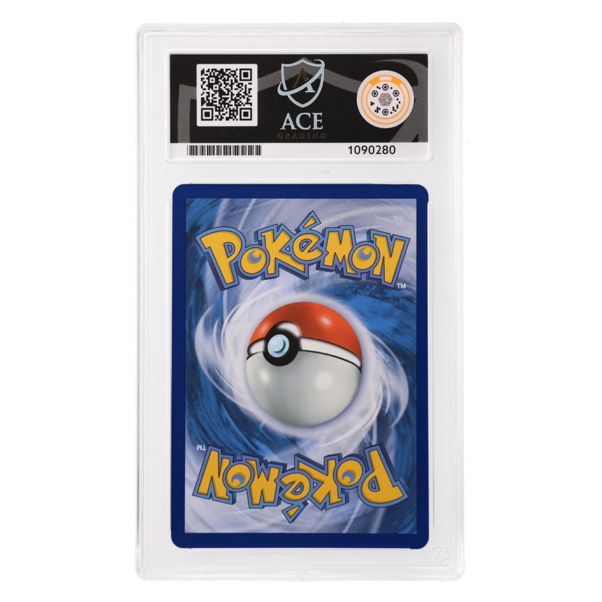 Graded card back