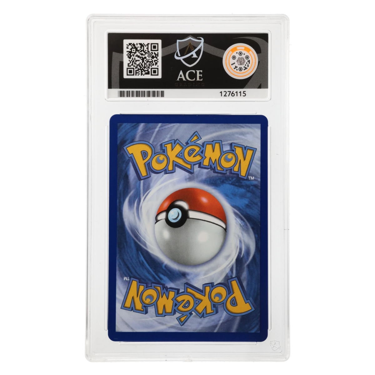 Graded card back