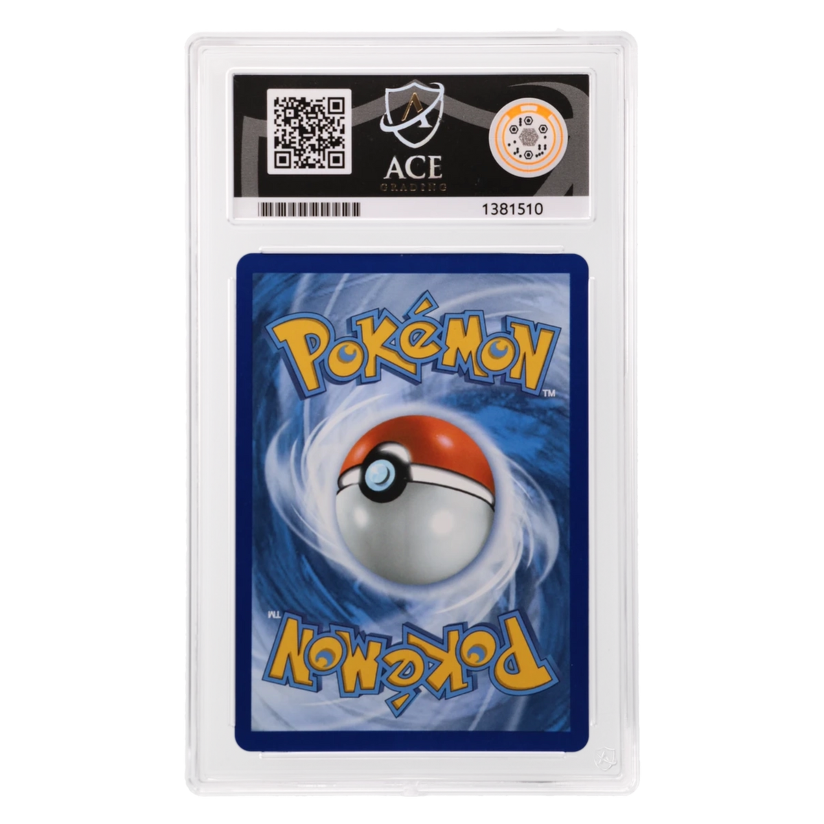 Graded card back