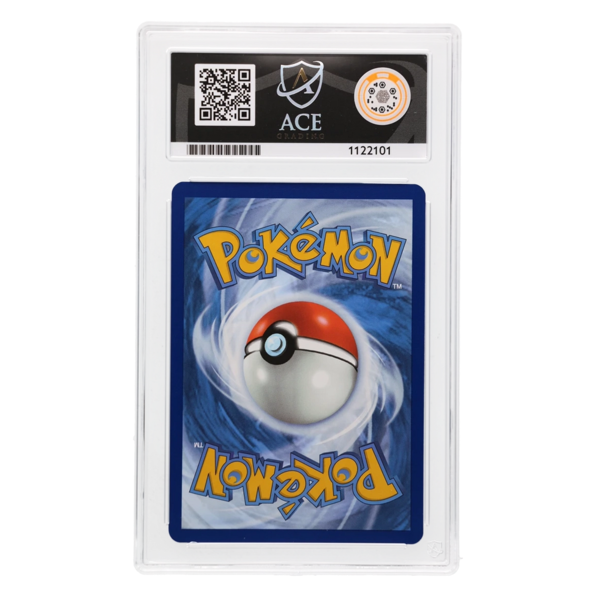 Graded card back