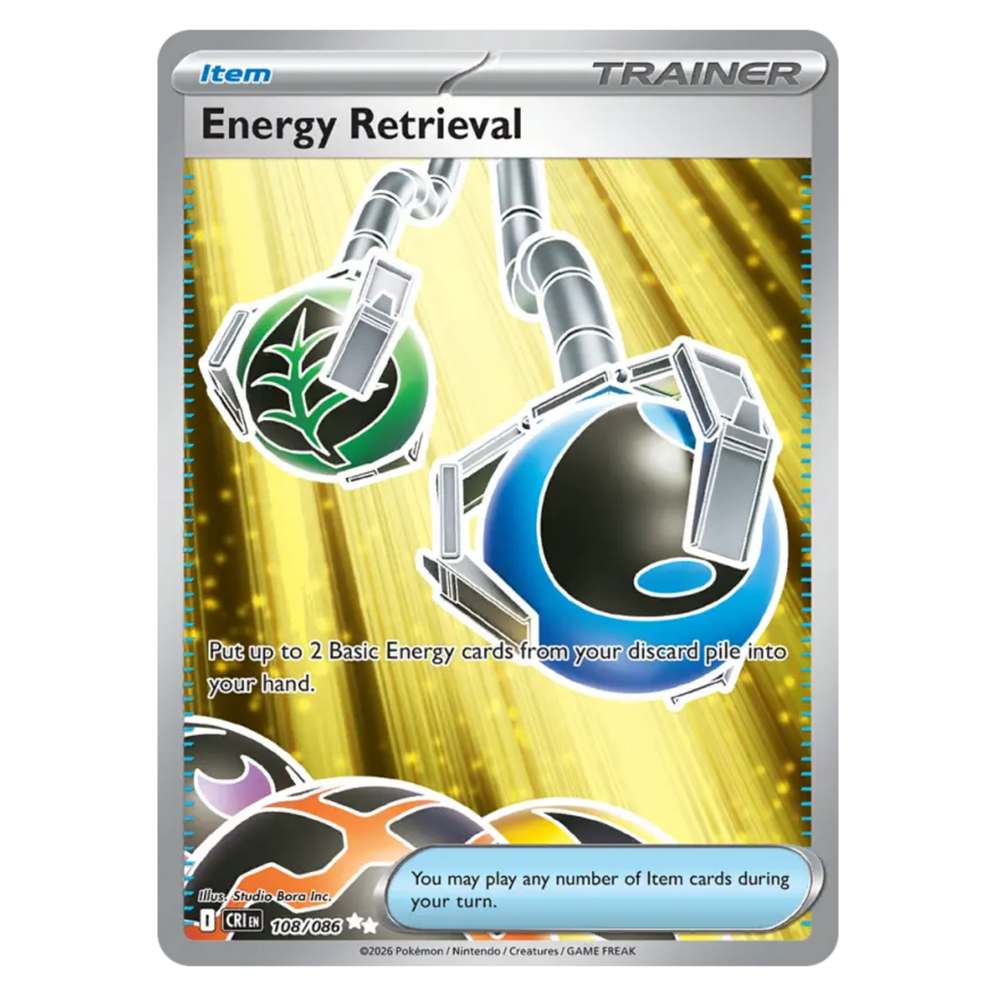 Energy Retrieval 108/86 Ultra Rare — Chaos Rising