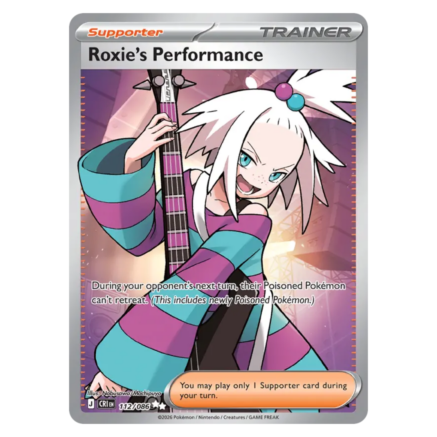 Roxie's Performance 112/86 Ultra Rare — Chaos Rising