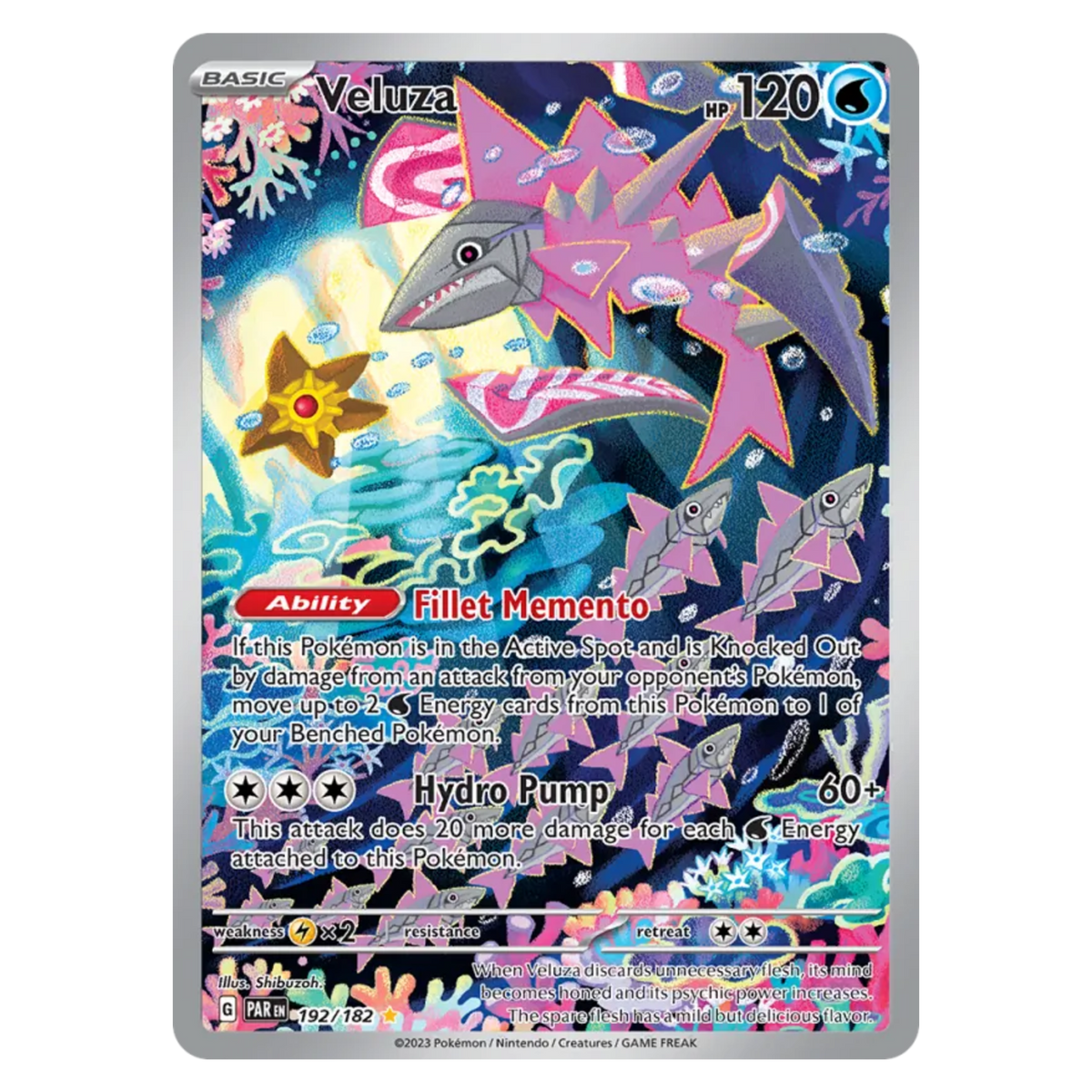 Veluza 192/182 Illustration Rare — Paradox Rift