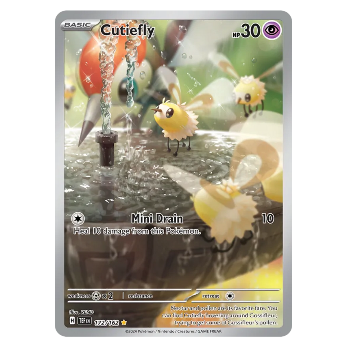 Cutiefly 172/162 Illustration Rare — Temporal Forces
