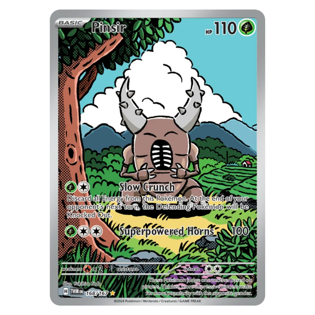 Pinsir 168/167 Illustration Rare — Twilight Masquerade