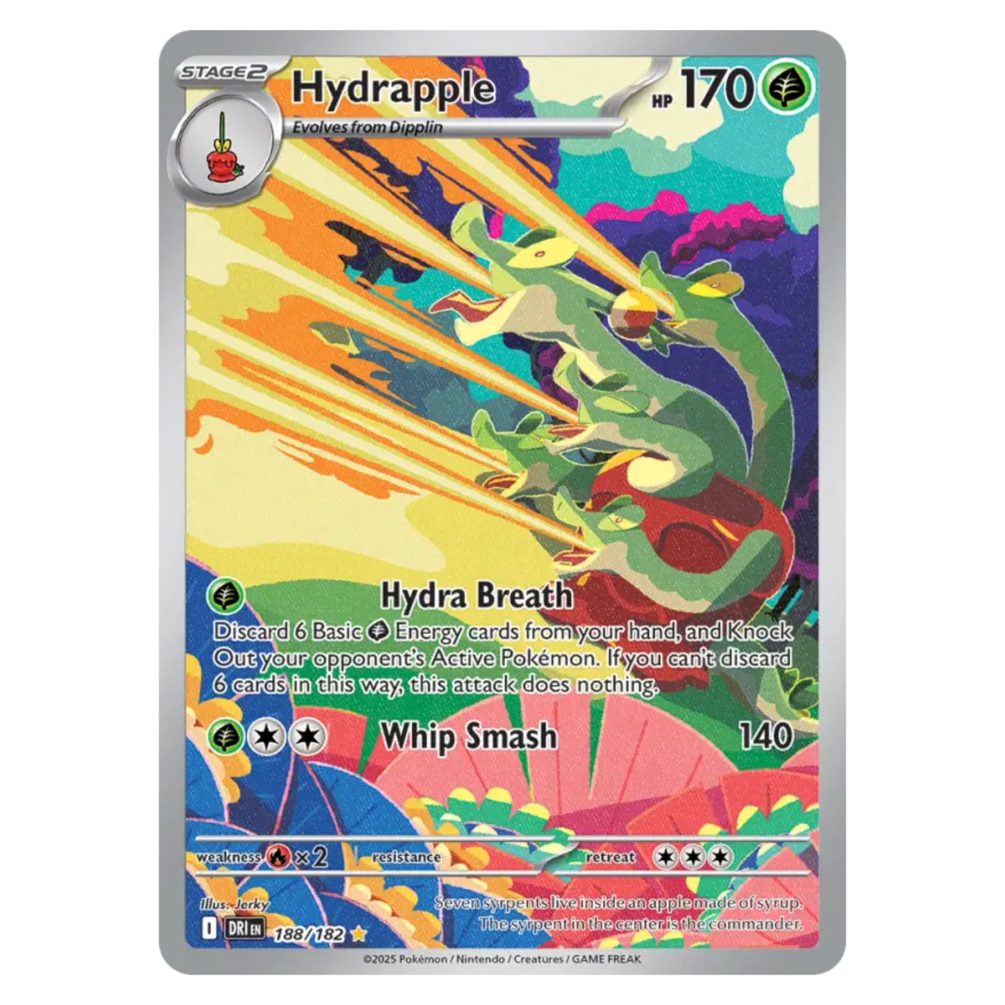 Hydrapple 188/182 Illustration rare — Destined Rivals