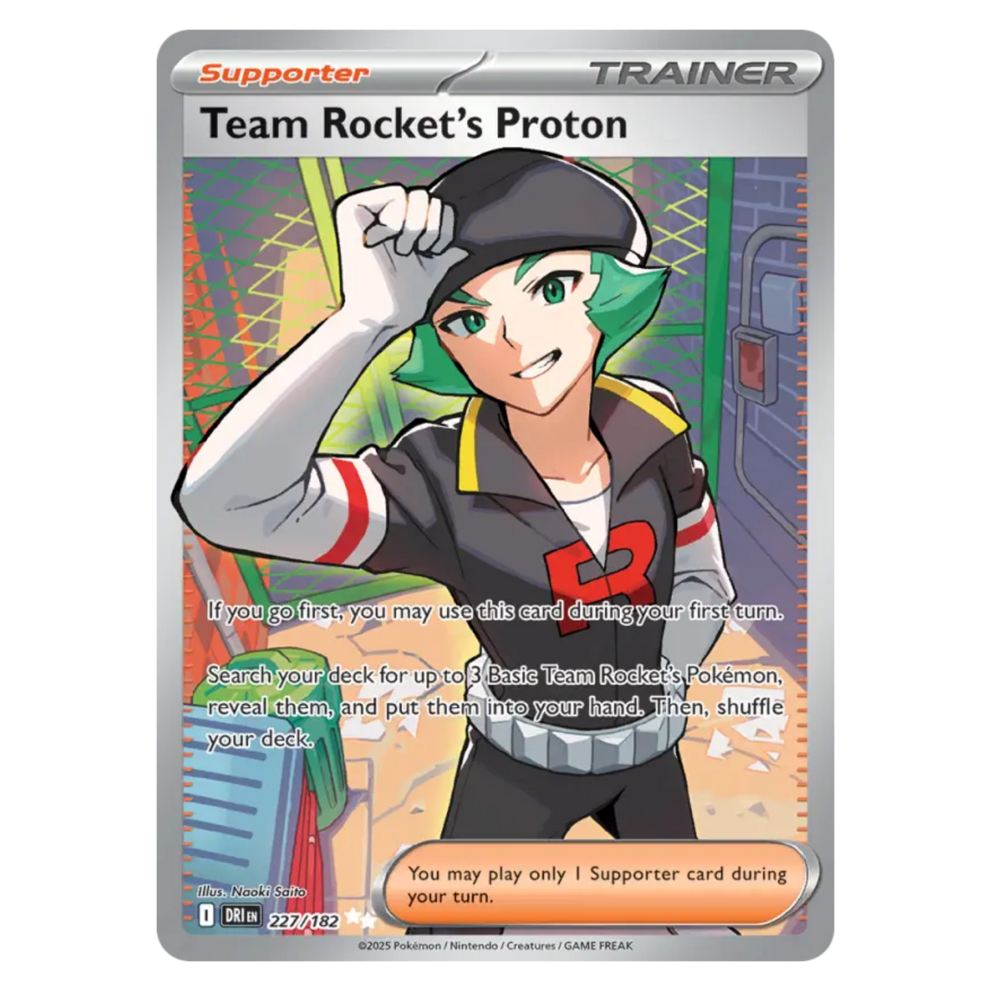 Team Rocket's Proton 227/182 Ultra Rare — Destined Rivals