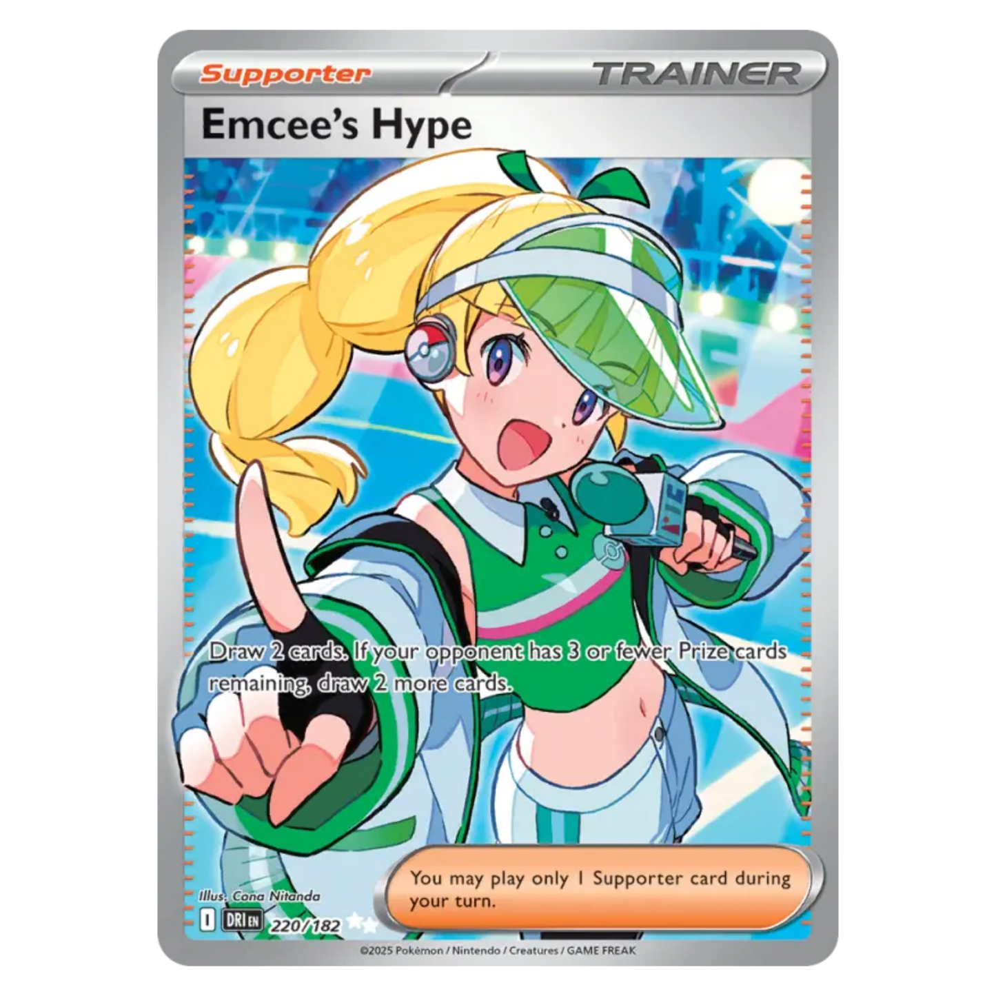 Emcee's Hype 220/182 Ultra Rare — Destined Rivals