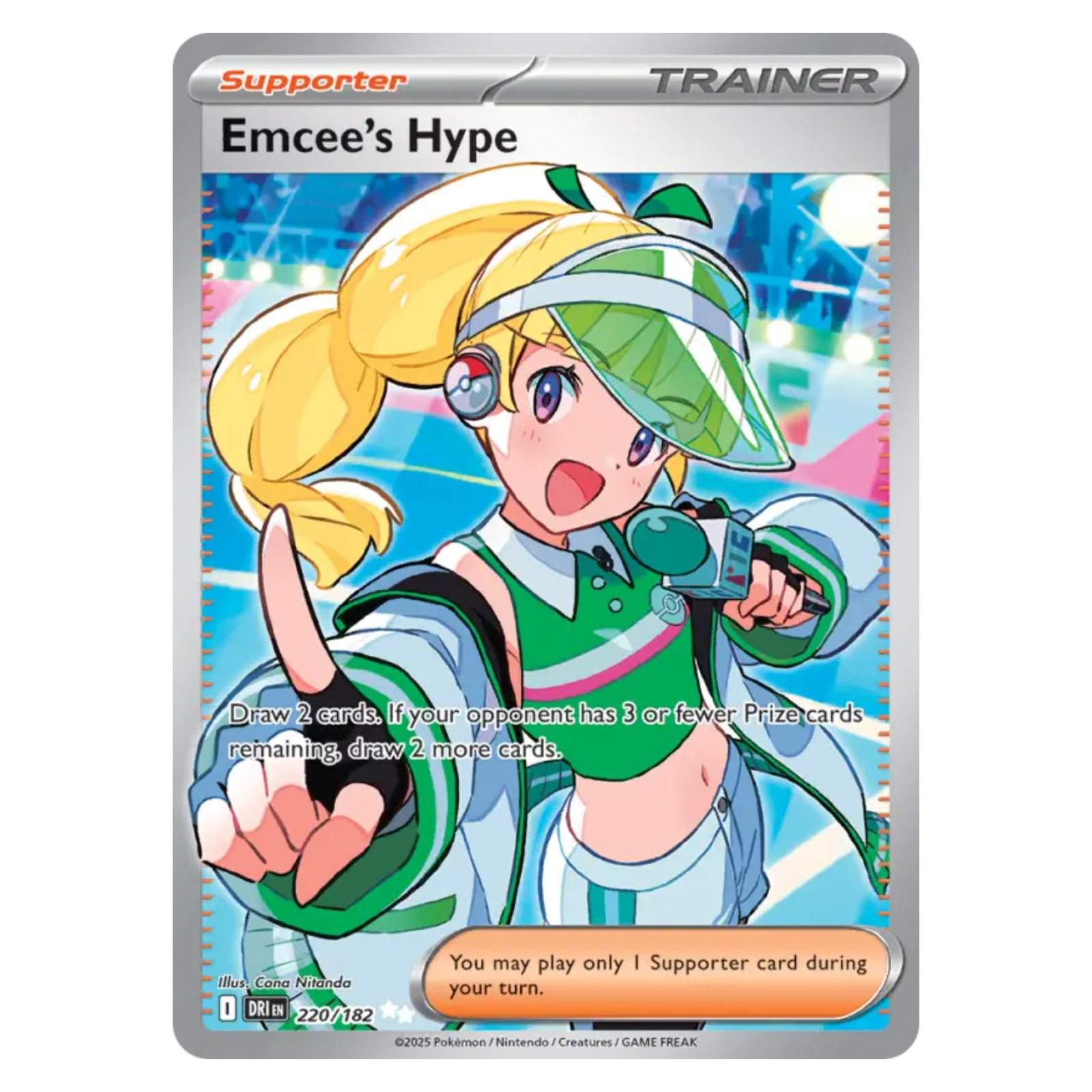 Emcee's Hype 220/182 Ultra Rare — Destined Rivals