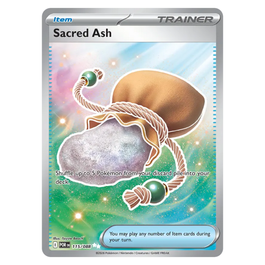 Sacred Ash 115/88 Ultra Rare — Perfect Order