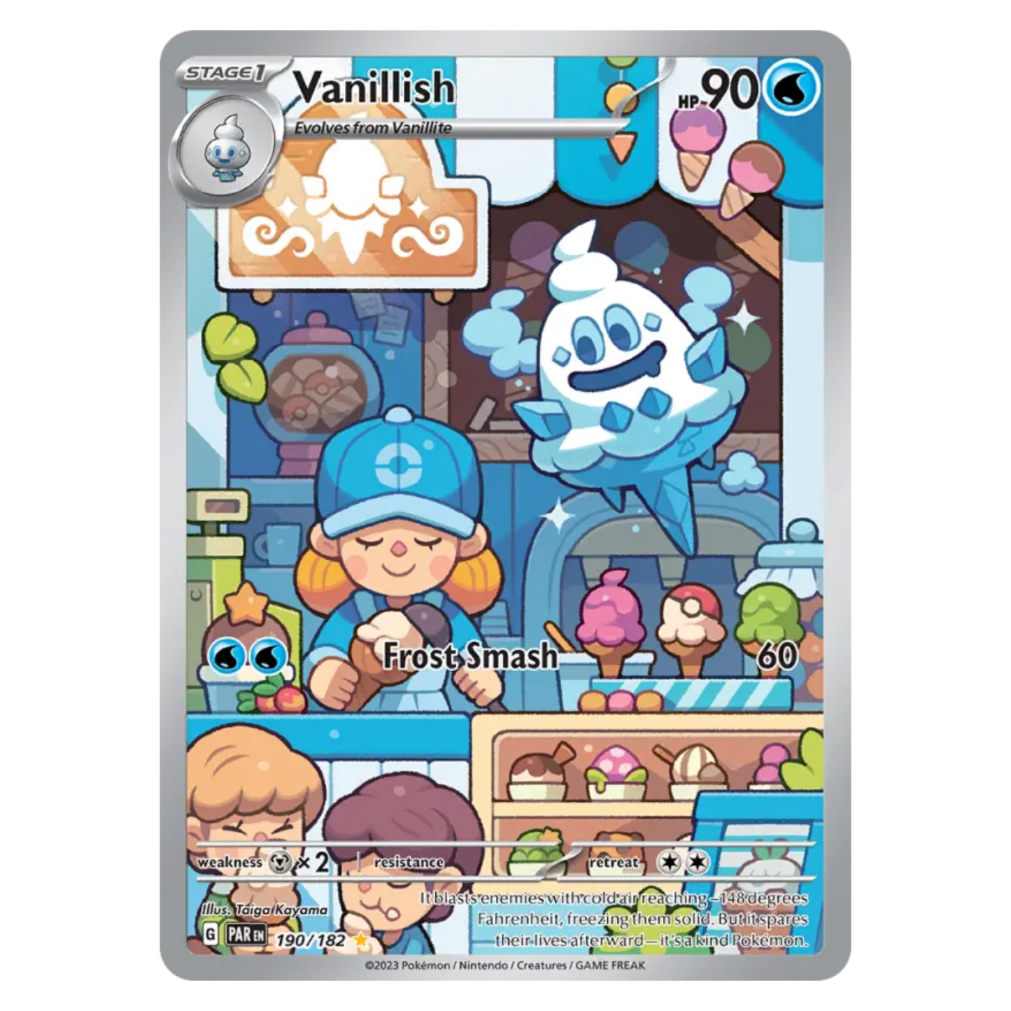 Vanillish 190/182 Illustration rare — Paradox Rift