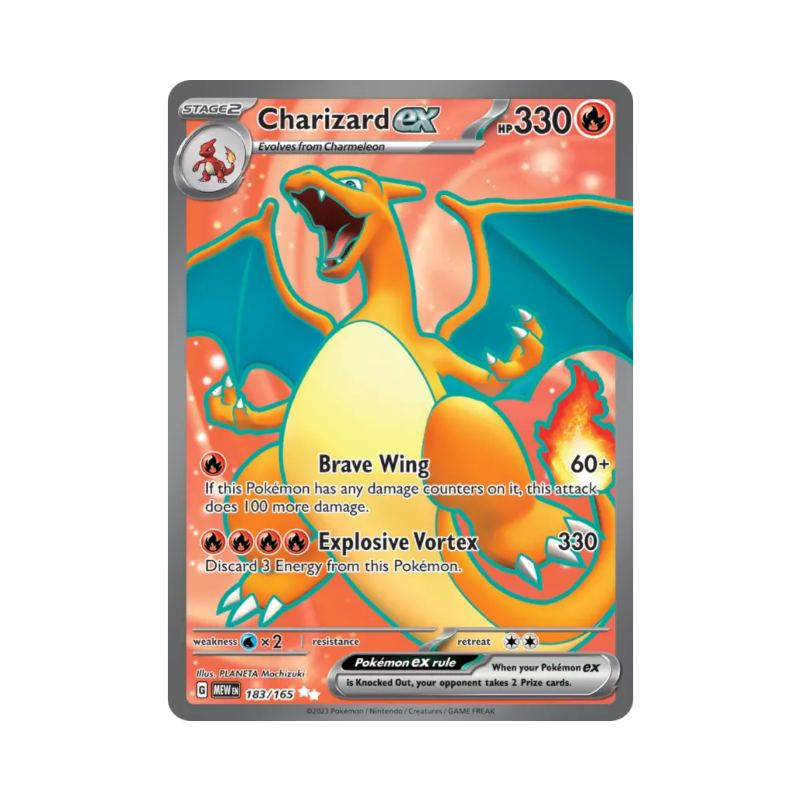 Charizard ex 183/165 Ultra Rare — 151