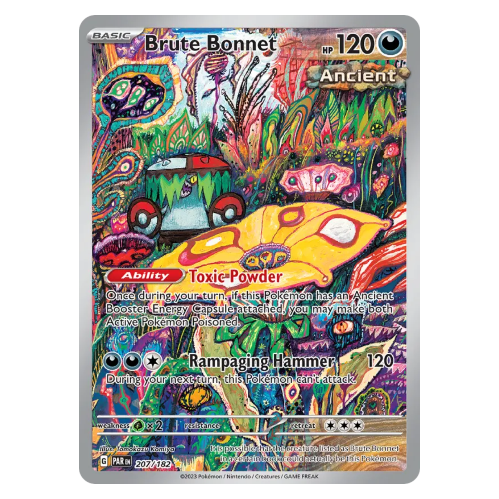 Brute Bonnet 207/182 Illustration rare — Paradox Rift