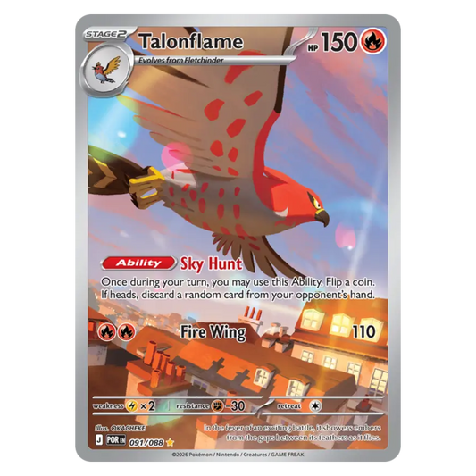 Talonflame 091/88 Illustration rare — Perfect Order