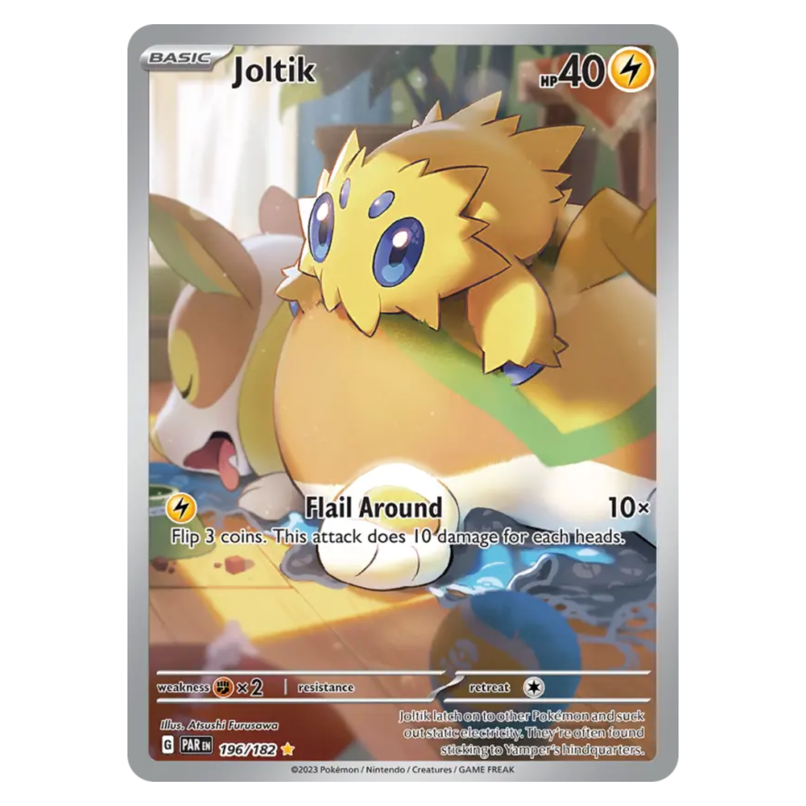 Joltik 196/182 Illustration rare — Paradox Rift