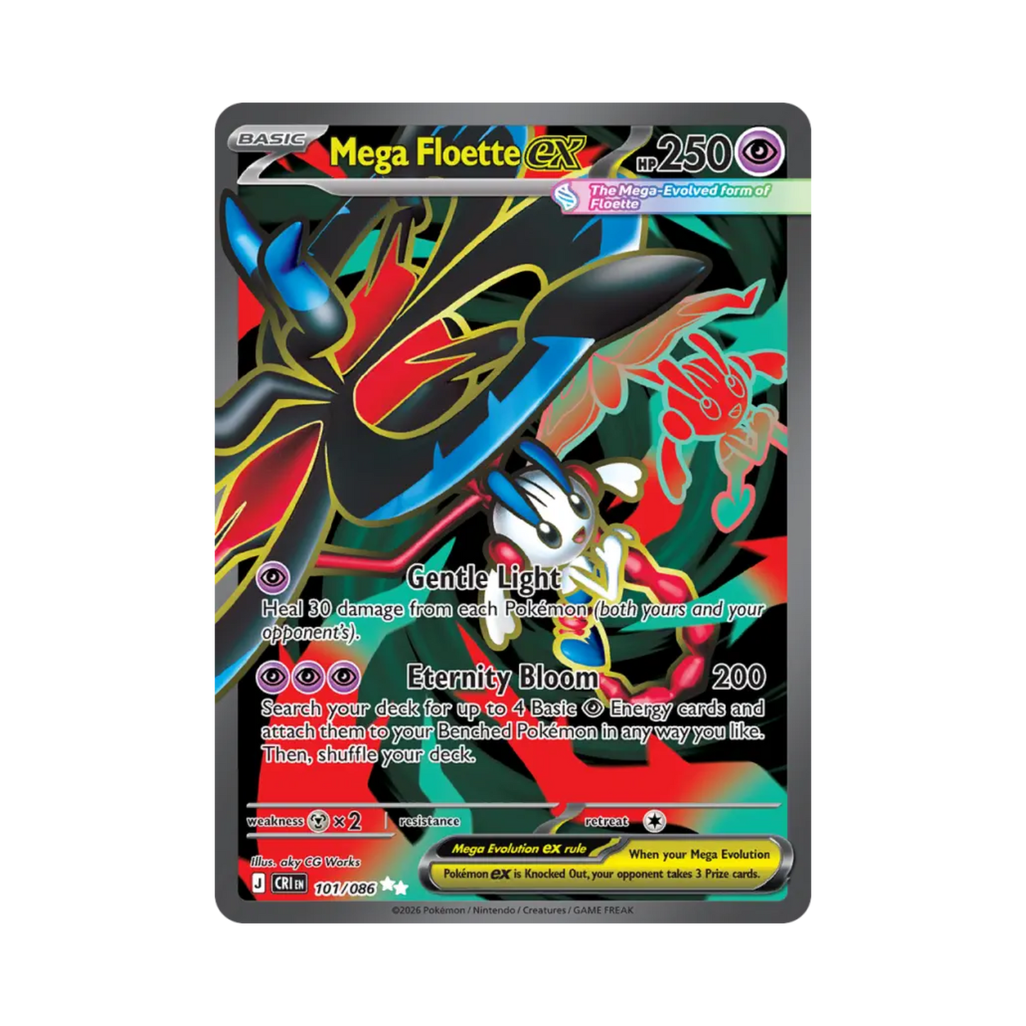 Mega Floette ex 101/86 Ultra Rare
