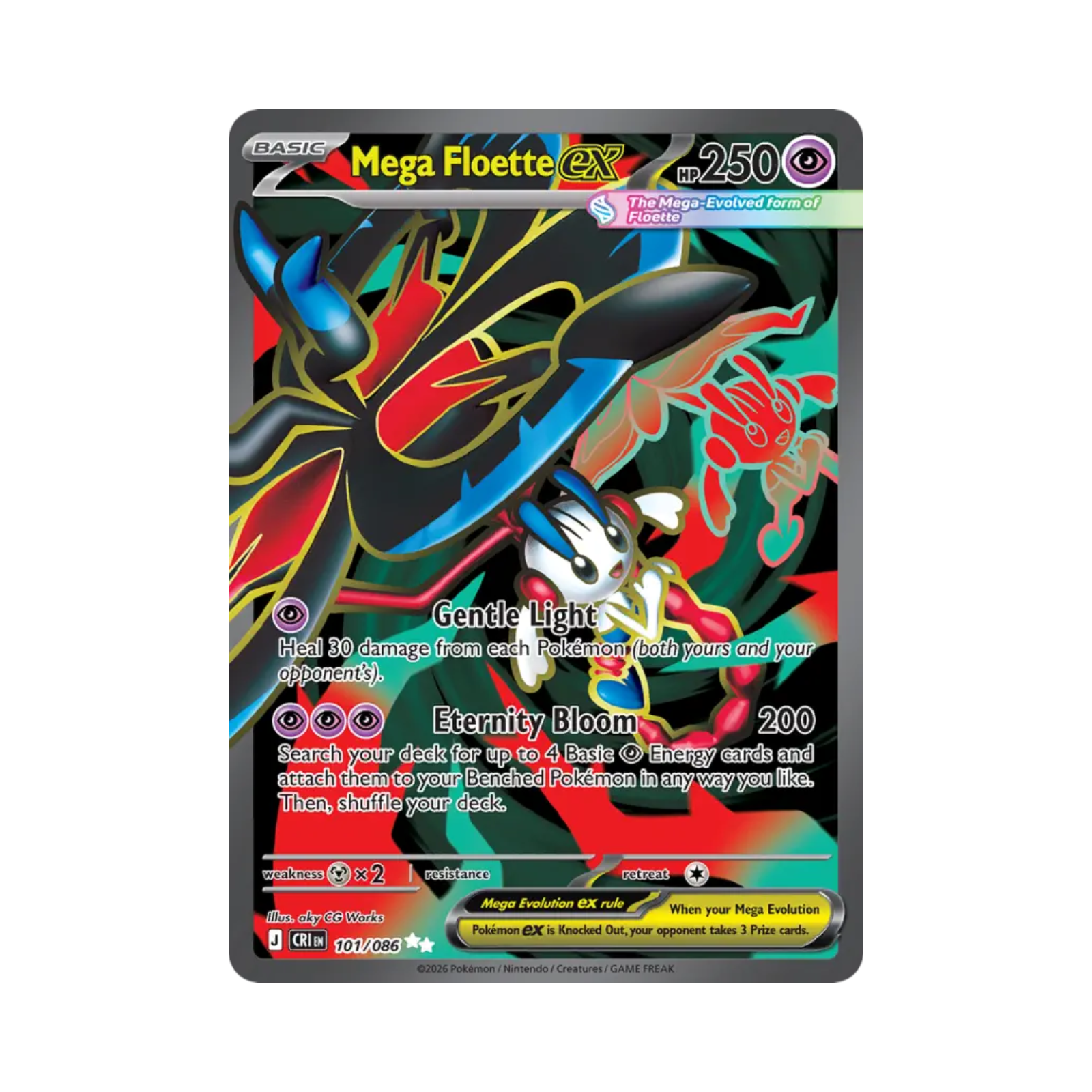 Mega Floette ex 101/86 Ultra Rare