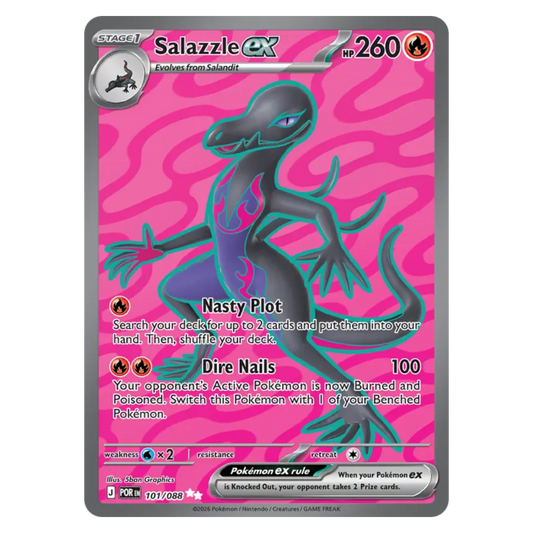 Salazzle ex 101/88 Ultra Rare — Perfect Order
