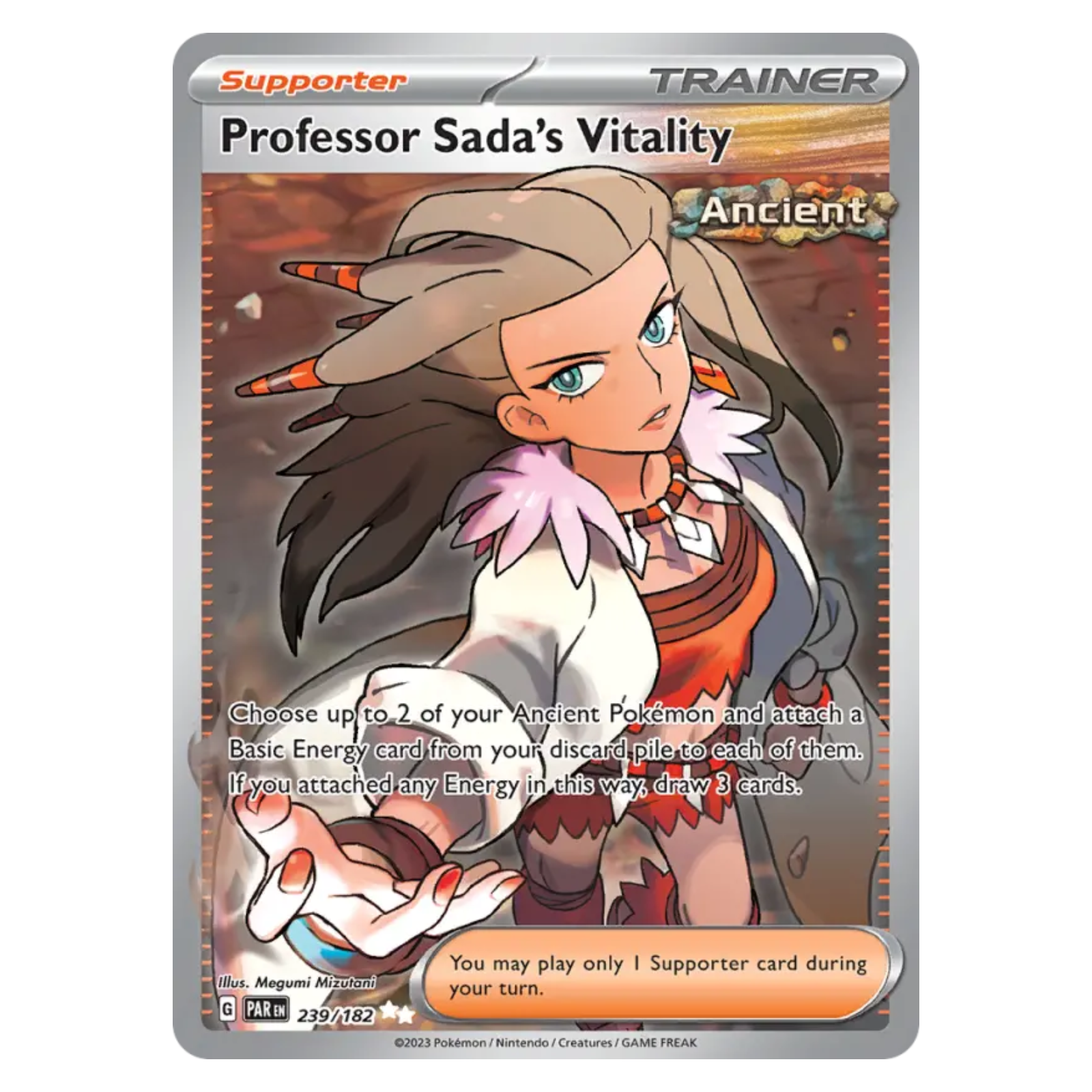 Professor Sada's Vitality 239/182 Ultra Rare — Paradox Rift