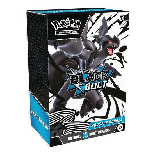 POKÉMON TCG: SCARLET & VIOLET - BLACK BOLT BOOSTER BUNDLE (6 PACKS)