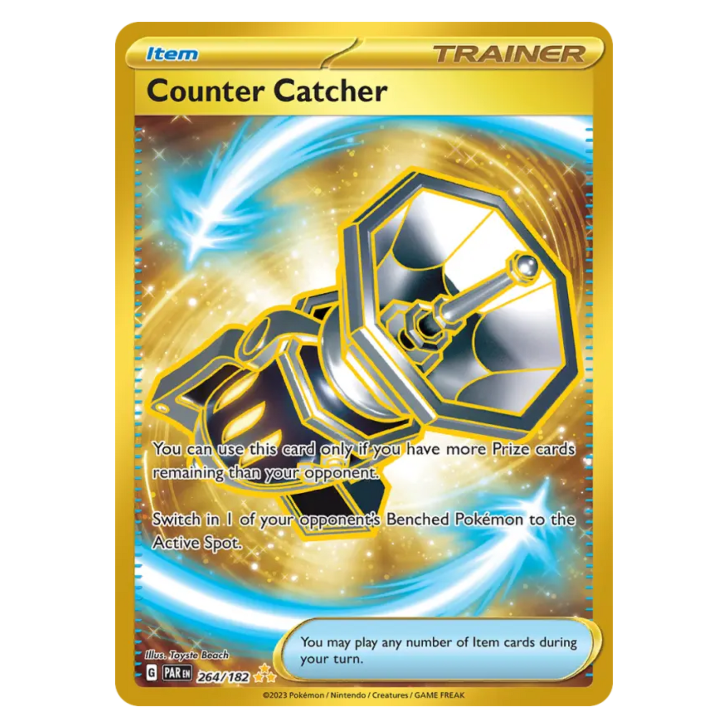 Counter Catcher 264/182 Hyper rare — Paradox Rift