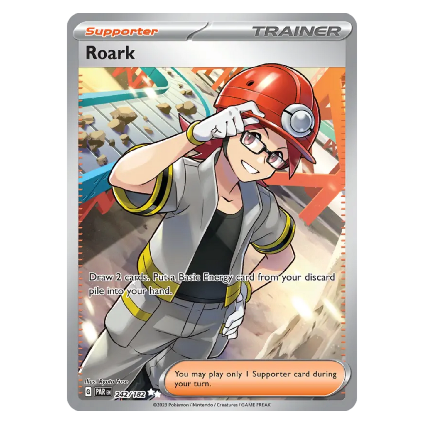 Roark 242/182 Ultra Rare — Paradox Rift