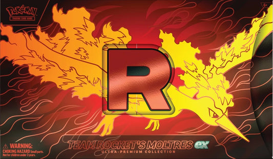 Destined Rivals Team Rocket's Moltres ex Ultra-Premium Collection