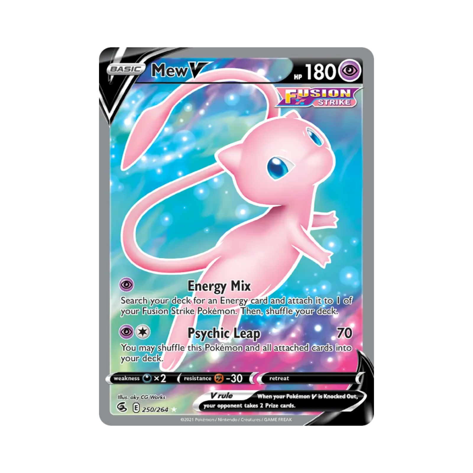 Mew V 250/264 Ultra Rare