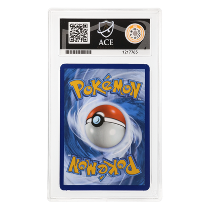 Graded card back