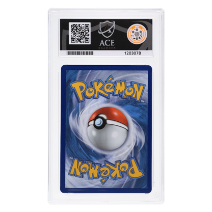 Graded card back