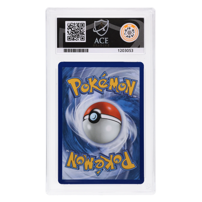 Graded card back