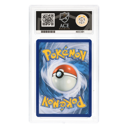 Graded card back