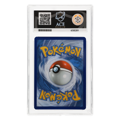 Graded card back
