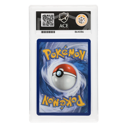 Graded card back