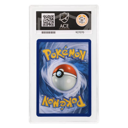 Graded card back