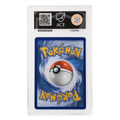 Graded card back