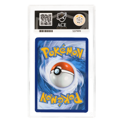 Graded card back