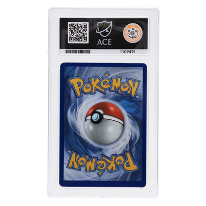 Graded card back
