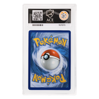 Graded card back