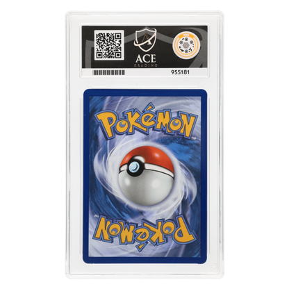 Graded card back