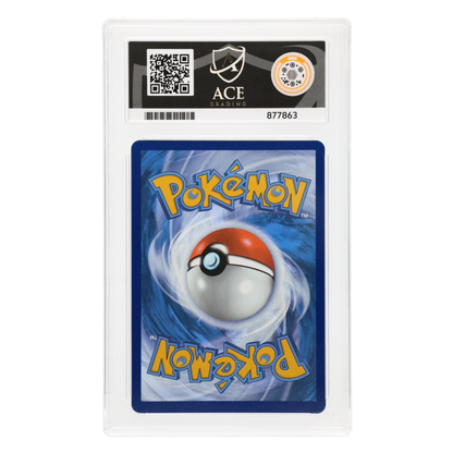 Graded card back