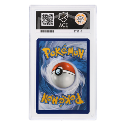 Graded card back