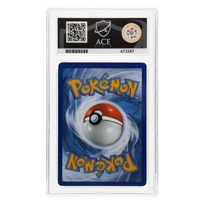 Graded card back
